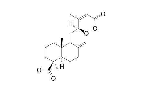(S)-12-HYDROXYAGATHIC-ACID
