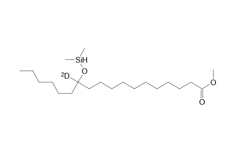 Methyl 12-dimethylsilyloxyoctadecanoate-12-D1