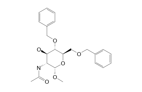 METHYL-2-ACETAMIDO-4,6-DI-O-BENZYL-2-DEOXY-ALPHA-D-GLUCOPYRANOSIDE
