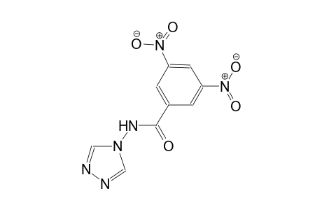 3,5-dinitro-N-(4H-1,2,4-triazol-4-yl)benzamide