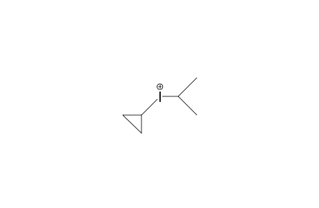 Cyclopropyl-isopropyl-iodonium cation