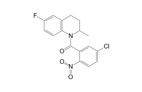 (5-Chloro-2-nitro-phenyl)-(6-fluoro-2-methyl-3,4-dihydro-2H-quinolin-1-yl)-methanone