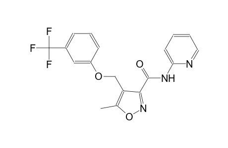 5-methyl-N-(2-pyridinyl)-4-{[3-(trifluoromethyl)phenoxy]methyl}-3-isoxazolecarboxamide