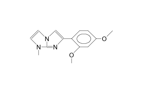 6-(2',4'-Dimethoxy-phenyl)-1-methyl-imidazo(1,2-A)imidazole