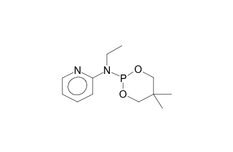 2-(2-PYRIDINYLETHYLAMINO)-5,5-DIMETHYL-1,3,2-DIOXAPHOSPHORINANE