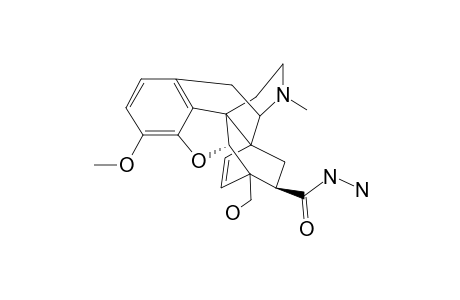 7b-Hydrazinocarbonyl-6,14-endo-etheno-6,7,8,14-tetrahydro-thebaine