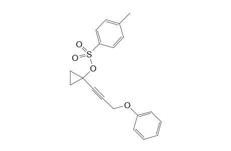 1-(3-phenoxyprop-1-ynyl)cyclopropyl 4-methylbenzenesulfonate