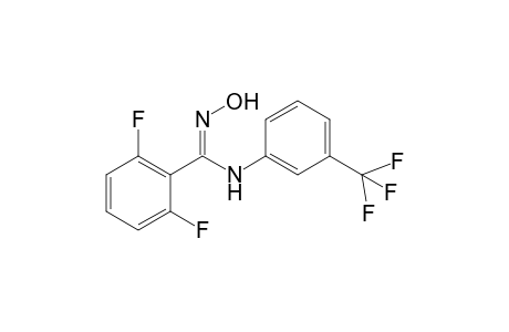 Benzamidoxime, 2,6-difluoro-N-(3-trifluoromethylphenyl)-