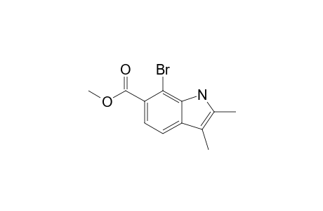 Methyl 7-bromo-2,3-dimethyl-1H-indole-6-carboxylate