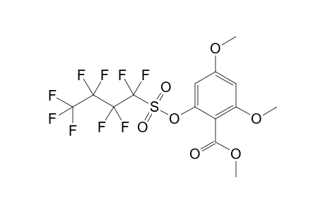 2,4-Dimethoxy-6-(nonafluorobutane-1-sulfonyloxy)-benzoic acid methyl ester