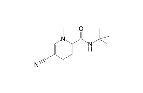2-N-(tert-Butylcarbamoyl)-5-cyano-7-methyltetrahydropyridine