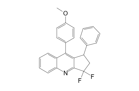 3,3-Difluoro-9-(4-methoxyphenyl)-1-phenyl-2,3-dihydro-1H-cyclopenta[b]quinoline