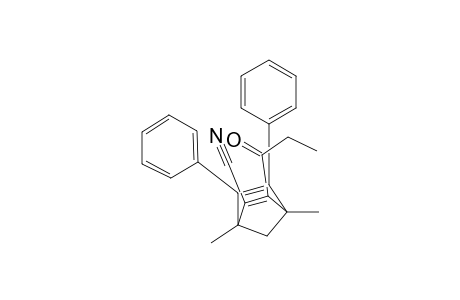 Bicyclo[2.2.1]hepta-2,5-diene-2-carbonitrile, 1,4-dimethyl-3-(1-oxopropyl)-5,6-diphenyl-