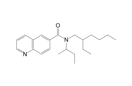 Quinoline-6-carboxamide, N-(2-butyl)-N-(2-ethylhexyl)-