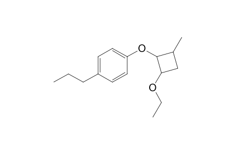 1-(2-Ethoxy-4-methyl-cyclobutoxy)-4-propyl-benzene
