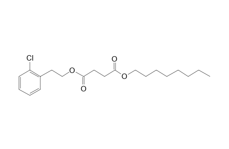 Succinic acid, 2-chlorophenethyl octyl ester