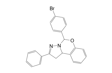 5-(4-bromophenyl)-2-phenyl-1,10b-dihydropyrazolo[1,5-c][1,3]benzoxazine