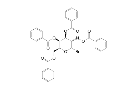 3,4,6-TRI-O-BENZOYL-2-(BENZOYLOXYIMINO)-2-DEOXY-ALPHA-D-LYXO-HEXOPYRANOSYL-BROMIDE