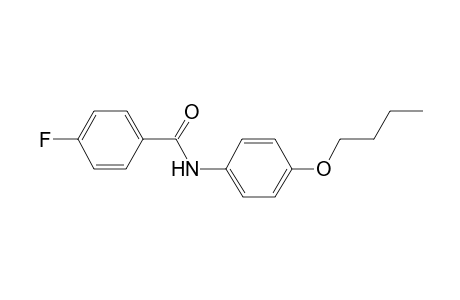 N-(4-Butoxyphenyl)-4-fluorobenzamide
