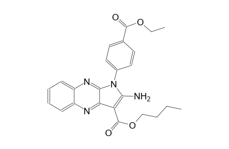 1H-pyrrolo[2,3-b]quinoxaline-3-carboxylic acid, 2-amino-1-[4-(ethoxycarbonyl)phenyl]-, butyl ester