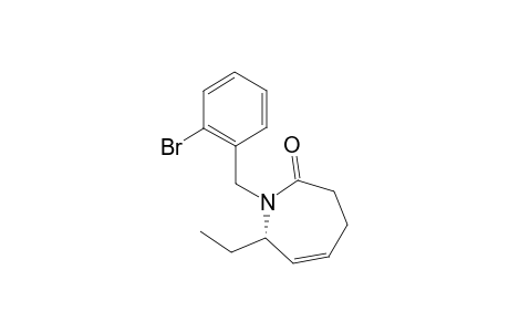 (+)-(7S)-1-(2-BROMOBENZYL)-7-ETHYL-1,3,4,7-TETRAHYDRO-2H-AZEPIN-2-ONE