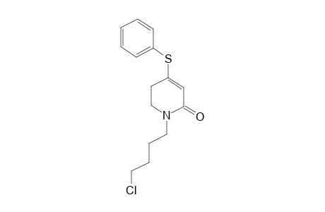1-(4-Chlorobutyl)-4-(phenylthio)-5,6-dihydropyridin-2(1H)-one