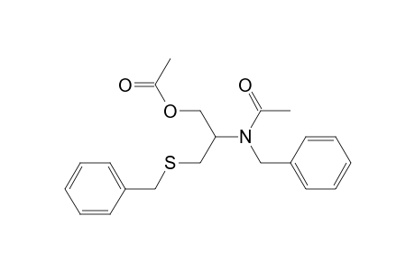 1-Acetoxy-2-(N-acetylbenzylamino)-3-benzylthio-propane