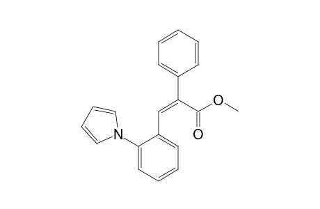 (Z)-2-phenyl-3-(2-pyrrol-1-ylphenyl)acrylic acid methyl ester