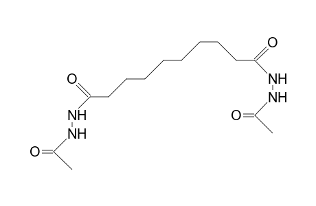 N,N'-Diacetyl-sebacic acid, dihydrazide