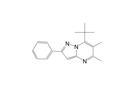 Pyrazolo[1,5-a]pyrimidine, 5,6-dimethyl-7-(1,1-dimethylethyl)-2-phenyl-