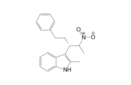2-Methyl-3-((3S)-4-nitro-1-phenylpentan-3-yl)-1H-indole