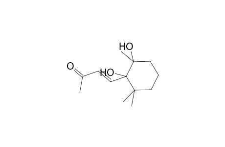 3-Buten-2-one, 4-(1,2-dihydroxy-2,6,6-trimethylcyclohexyl)-, [1.alpha.,1(E),2.beta.]-