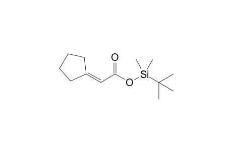 Cyclopentylideneacetic acid tert-butyldimethylsilyl ester