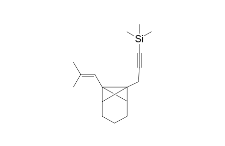 1-(2-Methyl-1-propenyl)-7-[3-(trimethylsilyl)-2-propynyl]tricyclo[4.1.0.0(2,7)]heptane