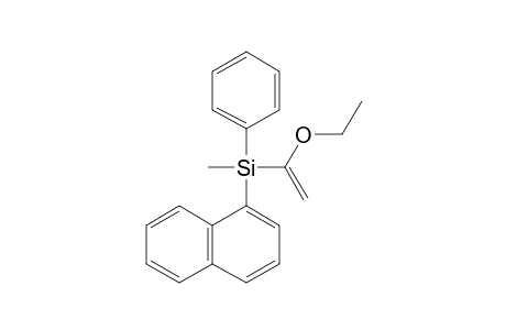 (1-Ethoxyethenyl)methyl(naphth-1-yl)phenylsilane
