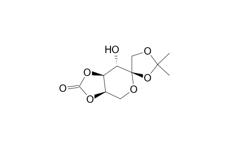 .alpha.-D-Fructopyranose, 1,2-O-(1-methylethylidene)-, cyclic 4,5-carbonate