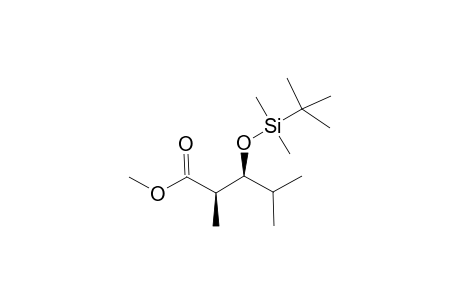 Methyl (2R,3S)-3-O-t-Butyldimethylsilyl-3-hydroxy-2,4-dimethylpentanoate