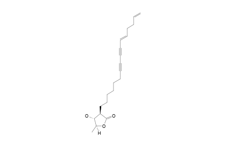 (3R,4R,5S)-3-[(11E)-hexadeca-11,15-dien-7,9-diynyl]-4-hydroxy-5-methyloxolan-2-one