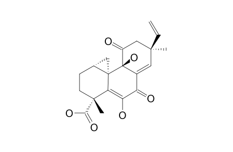 MYROCIN_A;4,9A-DIHYDROXY-3,7-DIMETHYL-5,9-DIOXO-7-VINYL-1,2,3,5,7,8,9,9A,10,10A-DECAHYDROCYClOPROPA-[D]-PHENANTHRENE-3-CARBOXYLIC_ACID
