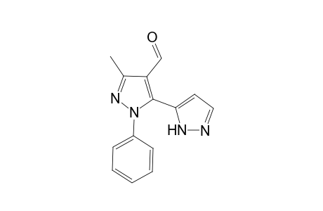 5-(Pyrazol-5'-yl)-1-(phenyl)-3-methyl-4-formylpyrazole