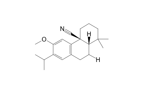 7-Isopropyl-6-methoxy-1,1-dimethyl-1,2,3,4,4a,9,10,10a-octahydrophenanthrene-4a-carbonitrile