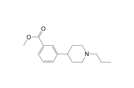 3-(1-Propyl-piperidin-4-yl)-benzoic acid methyl ester