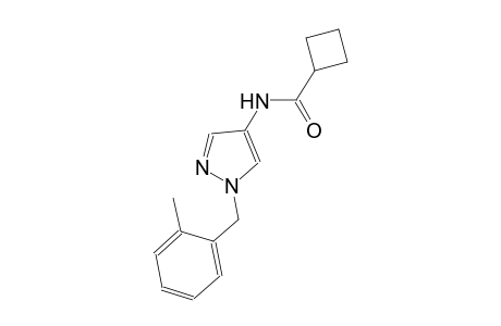 N-[1-(2-methylbenzyl)-1H-pyrazol-4-yl]cyclobutanecarboxamide