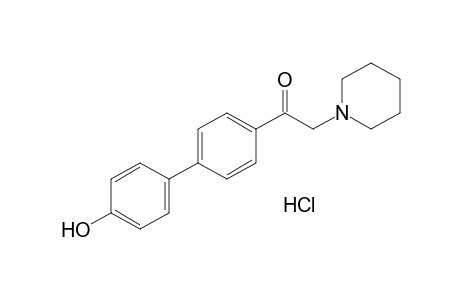4'-(p-hydroxyphenyl)-2-piperidinoacetophenone, hydrochloride