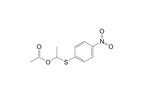 1-(p-Nitrophenylthio)ethyl acetate