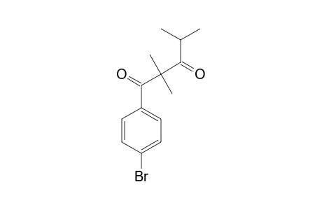 1-(4-BROMOPHENYL)-2,2,4-TRIMETHYL-1,3-PENTADIONE