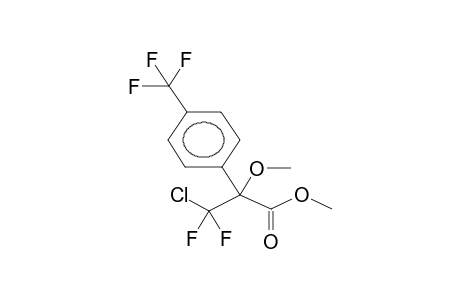 METHYL 3,3-DIFLUORO-3-CHLORO-2-METHOXY-2-(PARA-TRIFLUOROMETHYLPHENYL)PROPANOATE