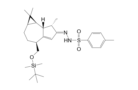 (1R,2R,4R,7S,11S)-7-tert-Butyldimethylsiloxymethyl-3,3,11-trimethyltricyclo[6.3.0.0(2,4)]undec-8-en-10-one tosylhydrazone