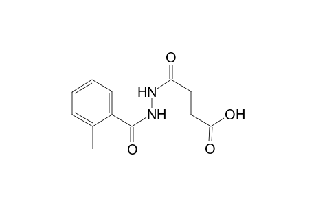 4-[N'-(2-Methyl-benzoyl)-hydrazino]-4-oxo-butyric acid