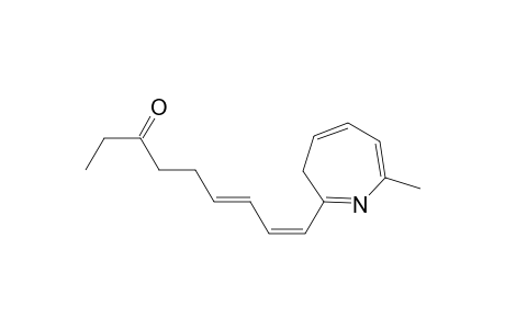 7-Methyl-2-(7-oxonona-1,3-dienyl)-3H-azepine
